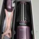 Cordless Hair Curling Iron Brush | MCH Ceramic Hot,8000mAh,1''Curling Iron w/ Chager&Gloves,4 temp,200M Negative Ions,Dual Voltage,Portable,Travel,330g,Purple