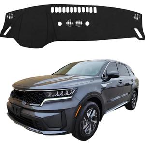 Dashboard Cover Mat for Kia Sorento 2021 2022 2023 (Not 12.3 inch Navigation) Accessories Dash Cover Dash Mat Sunshade Glare UV Rays Protector