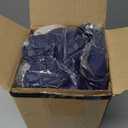 Lumbar Support Pillow for Bed Memory Foam Lower Back Pain Relief Pillow for Sleeping, Ergonomic Lumbar Pillow for Side & Back Sleepers, Sciatica & Hip Pain Relief, Washable Cooling Cover (aNvy Blue (Upgraded Cool Cover))