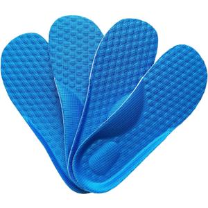 Kids Insoles Memory Foam Sport Children's Athletic Child Replacement Insole Shoe Sole Inserts for Children 2 Pairs (22CM Little kids13-3)