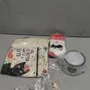 Yeyeplum Floral Cat Lover Gifts for Women Birthday Gifts Baskets Set Include Canvas Tote Bag, Makeup Bag, Socks, Keychain, Enamel Mug, Small Figurines for Mom, Wife, Sister, Friend