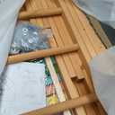 Chicken Perch with Swing, Chicken Roosting Bars, Wood Toy for 3-4 Birds