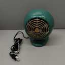 Vornado VFAN Mini Classic Vintage Metal Desk Fan, 2-Speed, Adjustable Tilt, Personal Air Circulator for Bedroom, Office, Dorm Room, Portable Quiet, Vintage Green