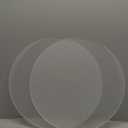Clear Circle Sheet, 2 PCS 14 Inch Acrylic Disc 2mm Thick Transparent Plexiglass Round Plastic Sheet