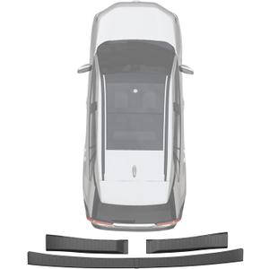 AOMSAZTO Trunk Inner & Outer Door Sill Protector for Toyota RAV4 2019-2025, Cargo Entry Scuff Guard, Wear-Resistant Protection for Daily Loading