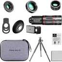 Portable 28X HD Mobile Phone Camera Lens Telescope Zoom Macro Lens for Smartphone Fish Eye Lente para Cellular Accessory
