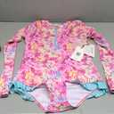 GRACE KARIN Girls One Piece Swimsuits Long Sleeve Bathing Suits Swimwear, Size 14Y