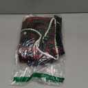 Girls Clothes Skirt Set Fall Winter Long Sleeve Ruffle Top And Plaid Skirt Girls Clothing Set 2 Piece Outfit (11-12 Years, Black+red)