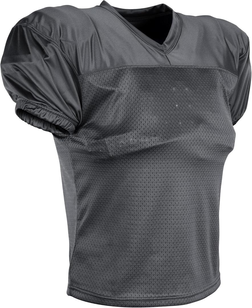 CHAMPRO Unisex-Adult Preseason Football Practice Jersey (XX-Large, Graphite)