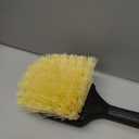 SPARTA Utility Scrub Brush, Polypropylene Bristles, 20 Inch, Black