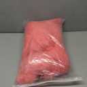 Yontree Cute Fluffy Steering Wheel Covers for Women/Girls/Ladies Australia Pure Wool Universal 15 Inch1 Set 3 Pcs (Pink) (Long Hair)