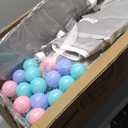 Large Baby Playpen with Mat, 50"x50" with Thickened Anti-Collision Sponge for Babies and Toddlers, with Ocean Balls, Gate, Storage Bag, Playard Gym for Babies, Activity Center, Kids Fence Light Gray