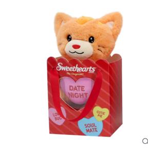 Sweetheart Valentine's Plush Cat