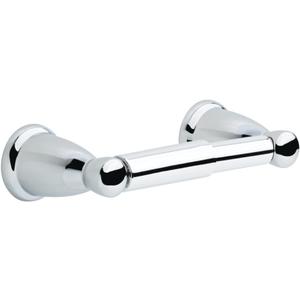 Franklin Brass Kinla (1-Pack) Toilet Paper Holder Polished ChromeTissue Roll Holder for Bathroom Organization and Storage Spring-Loaded Toilet Tissue Holder Wall Bathroom Accessories KIN50-PC1