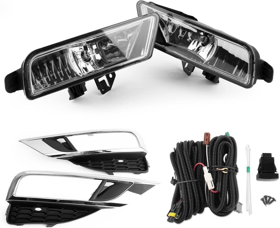 Remarkable Power FL7028 Fit For 2015-16 CR-V OE Style Clear Fog Light Kit