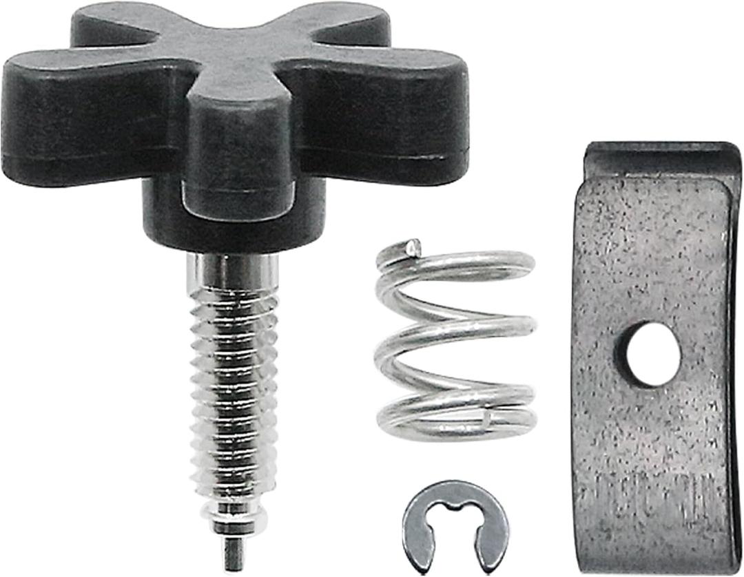 56397-74C Throttle Thumb Tension Screw Kit, Replacement for Harley-Davidson 1974-2017, Replaces 56402-83A 56394-74 11155