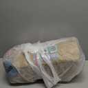 WDCOZY Beige California Cal King Size Quilt Bedding Sets with Pillow Shams, Cream Tan Oversized Lightweight Bedspread Coverlet, Quilted Blanket Thin Comforter Bed Cover, 3 Pieces, 118x106 inches (Deep Beige (White Cross Stitching))