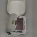 MMIZOO Wrist Blood Pressure Monitor Large LCD Display BP Machine Adjustable Cuff 5.31-7.68 inch Automatic 99x2 Sets Memory with Carrying Case for Home Use (W1681) (White)