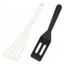 Silicone Spatula Set, 600F Heat Resistant Silicone Spatula Turner Flipper for Cooking, Non Stick and Non Scratch Kitchen Utensils for Eggs & Pancakes, 4 Pack, Black and White