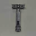 Merkur Mk34c Double Edge Razor with Heavy Duty Short Handle, no blades included