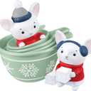Hallmark Keepsake Christmas Ornament 2025, Merry Mice in Measuring Cups