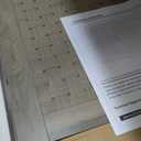 Smuxee Wood Sideboard, Freestanding Buffet Cabinet with 2 PVC Rattan Doors, Storage Cabinet with Adjustable Shelf for Living Room, Entryway, Hallway (Wash Grey)