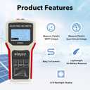 800W Solar Panel Tester MPPT Photovoltaic Multimeter & Watt Meter Smart Portable Tool for Solar PV Panel Data & Troubleshoot Measures Power Output, Performance and Open Circuit Voltage