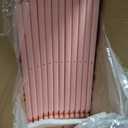 DIY Clear Acrylic Dog Playpen Indoor, Transparent Easy Cleansing Puppy Fence with Suction Cup, Easy-Assemble Indoor Whelping Crate for Small Puppies (23.6" H, 10PCS), Pink