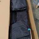 COBIZI 10x20 Pop up Canopy Tent 10x20 Canopy with 6 Sidewalls Waterproof Heavy Duty Commercial Canopy Tent for Parties Outdoor Tent Garden Gazebo Tent, Carry Bag with Wheel(10x20ft, Black)