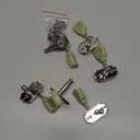 Metallor Vintage Guitar String Tuning Pegs Tuning Machines Tuning Keys Machines Heads Tuners Compatible with Les Paul LP SG Style Electric Guitar 3 Left 3 Right, Chrome with Tulip Button.