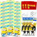 Despicable Me Ultimate Party Favor Set - Bundle of 24 Minions Activities with Stickers, Coloring Books, Crayons, More | Despicable Me Pack for Kids