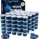24 Pack Galaxy Slime-Multi Colored Sensory Putty,Party Favors for Kids, Non Sticky,Safe for Girls and Boys Classroom Reward,Stress Relief Toy, Party Supplies