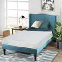 MKDLUFEI 8 Inch Twin Mattress, CertiPUR-US Certified Gel Memory Foam Mattress with White Washable Cover, Medium Firmness, Twin Size