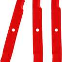 MAXPRO Mower Blades Fit for John Deere 60" Deck Lawnmower 737 757 4210 4310 Replaces M131958 M144196 M163983 TCU15881 (M128485)