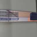 MAXTID Easy to Install 32 Inch Door Draft Stopper - White Foam and Polyester Door Seal