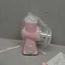 KEOUKE Rotary Cheese Grater Hand Crank Pink - Shredder Slicer Grinder 3 Stainless Steel Blades, Stable Suction, Labor-Saving Handle, Safe Kitchen Tool for Cheese, Vegetable, Nuts, Chocolate (3 IN 1)