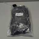 Extra Large Moving Bags with Strong Zippers, Storage Bags with Carrying Handles, Duffle Bag Packing Bags for Moving, Storage, Travel and Camping, Storagebag Totes for Space Saving (1 Pack, Black)