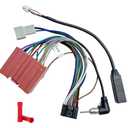 Aftermarket Radio Wiring Adapter Compatible with Mazda 2001-2019, 16Pin Android Car Stereo Harness with Antenna Adapter, Fits for CX-3 CX-5 CX-7 CX-9 Mazda 2 3 5 6 Protege Tribute Miata Millenia