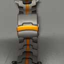 Titanium Band Compatible with Samsung Galaxy Watch Ultra 47mm(2025/2024), Solid Men Replacement Robust Metal Link Wristband