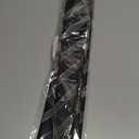 Mens Modern Width Ties | Liquid & Stain Resistant | Missionaries | Prom | Weddings (Black/White Stripe 2.75")