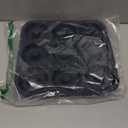 Large Silicone Donut Pan for Baking, 9 Cavity Non-Stick Food Grade Silicone Donut Molds, Doughnut Pan and Bagel Pans for Baking & Kitchen, BPA Free 11.2 x 11.1 Inches, Dishwasher Safe - Blue