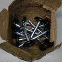 12 Pack 1.8 Inch Nylon Sealed Garage Door Rollers, Quiet/Durable and High Load, High Performance Bearing, Black