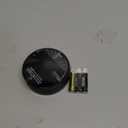 Magnetic Kitchen Timer for Cooking with Loud Alarm - Large LED Display Rotating Countdown Pomodoro Timer, Preset 5/15/25 Mins Easy for Seniors and Kidsfor Baking Grilling Studying (Black)