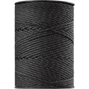 VEVOR Electric Fence Wire, 1000Ft 305M Portable Polywire, 1/4" Diameter 2 Copper Strands for Reliable Conductivity and Rust Resistance, Fencing Rope Line for Horse, Cattle, Livestock