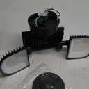 Olafus 180W Motion Sensor Outdoor Lights, 18000lm Dusk to Dawn LED Flood Lights Outdoor Wired, 6500K Daylight Motion Lights for Outside, IP65 Waterproof Exterior Security Light, Black