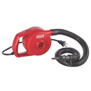 120-Volt Universal Electric Air Pump with Extension Hose, Boston & Pinch Valve Adapters Included, Inflate & Deflate Airbeds & Inflatables