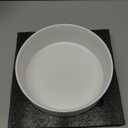 Non-Slip 8.2inch Ceramic Dog Food and Water Bowl for Large Breed Dogs, Pet Bowl for Replacement (Single Bowl, White)