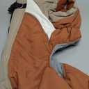 Kuoser Fullbody Dog Coat - Medium Dogs, Warm Winter Coat with Built-in Harness, Reflective, Brown L (L (PRIORITIZE BACK LENGTH: 16.9''))