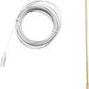 Grounding Rod, Portable Ground Rod with 40ft Grounding Wire Reconnect with the Earth, Great to Use with Grounding Sheet, Mat, Pillowcase, Pad