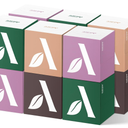100% Bamboo Facial Tissues, 3-Ply, FSC Certified, 12 Pack, 60 Sheets Per Box, 720 Total